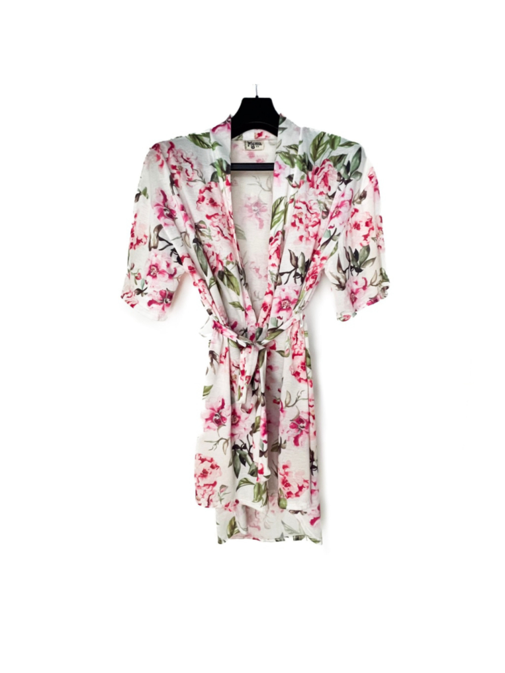 Show Me Your MuMu Garden of Blooms OS Multicolor 3/4 Sleeve Floral Bridal Robe